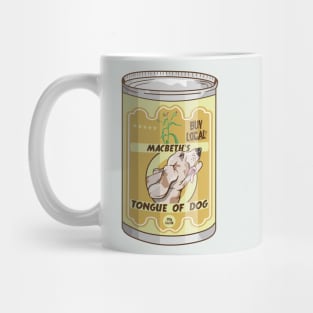 Tongue of dog MACBETH witches Mug